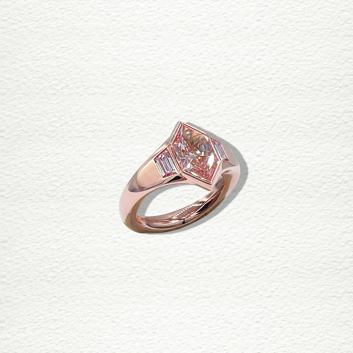 Bague "Pink Eden"