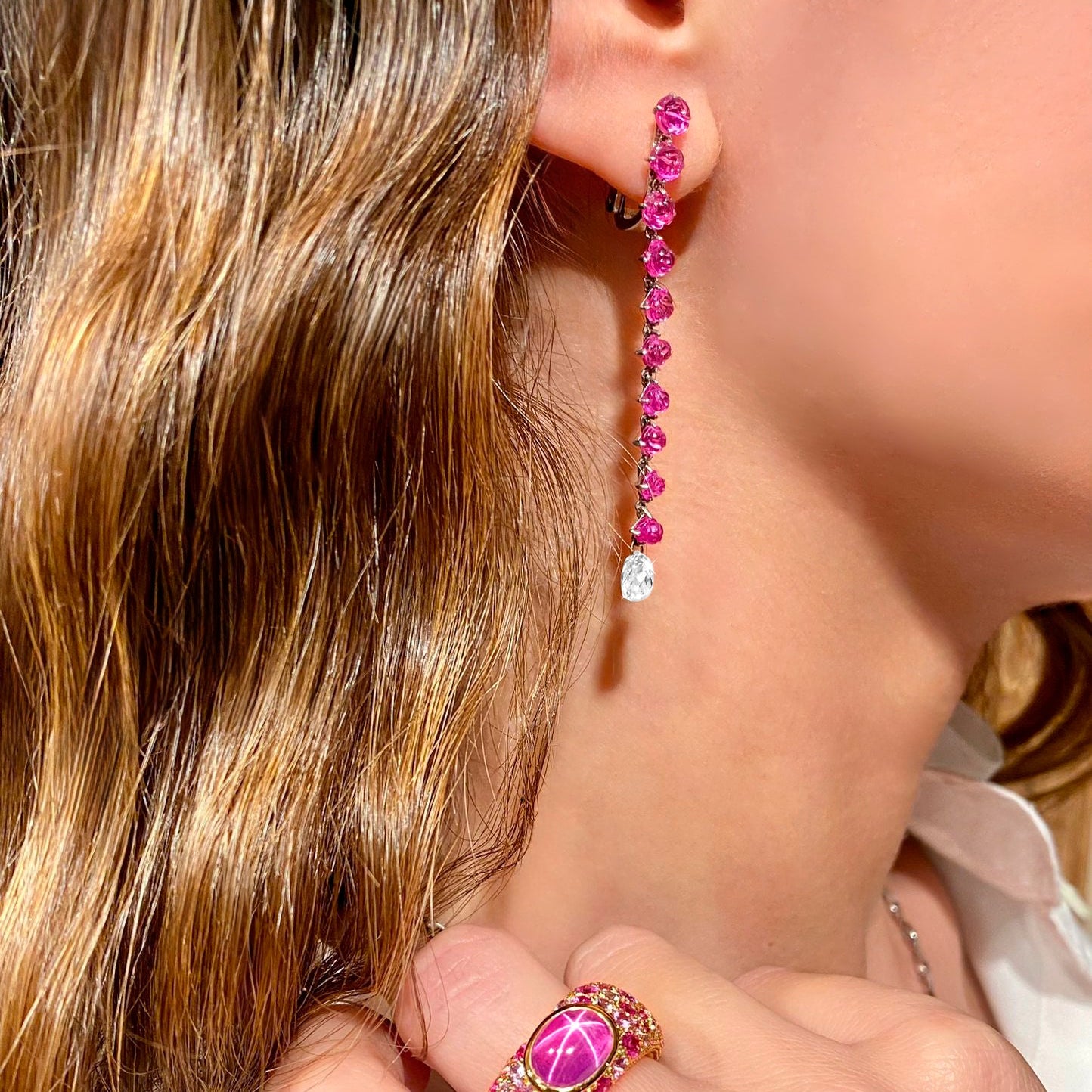 Boucles d'oreilles "Rosa"
