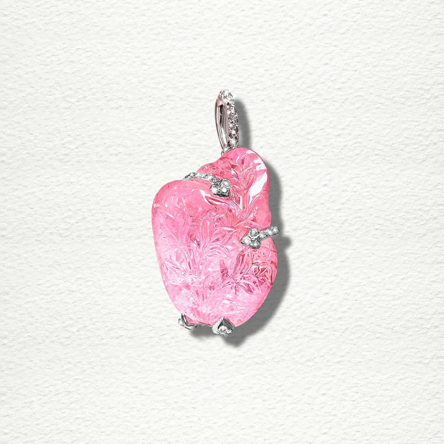 Pendentif "Pink Lady"