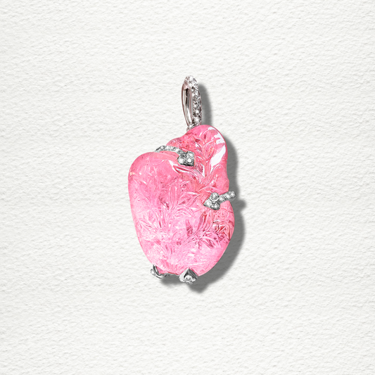 Pendentif "Pink Lady"