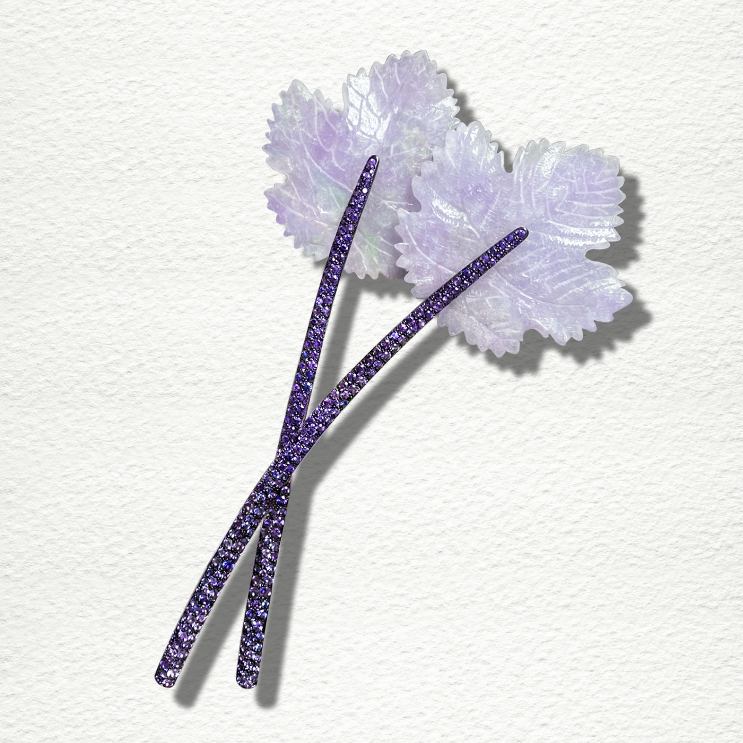 Broche "Lavandulla"