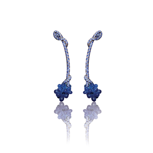 Boucles d'oreilles "Perriwinkle"